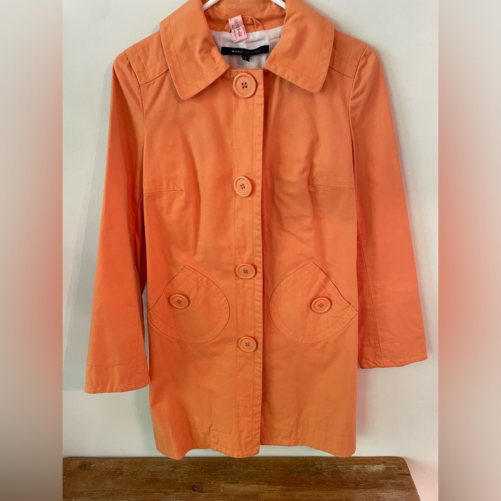 Marc Jacobs Orange Coat/Jacket